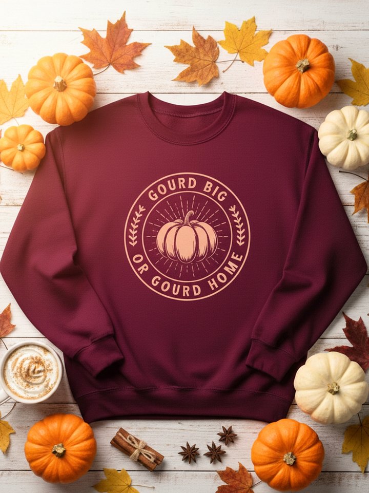 Gourd Big or Gourd Home Sweatshirt product image (2)