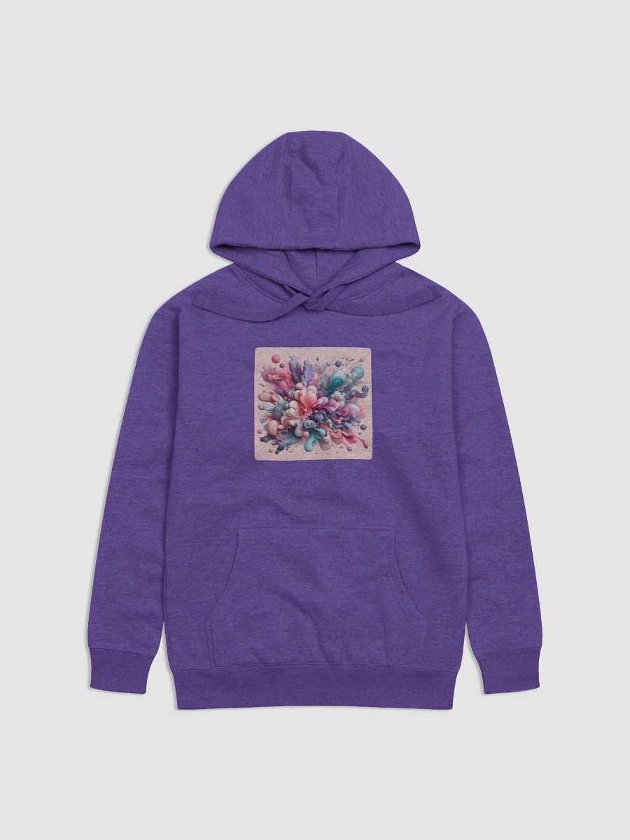 Ethereal Explosion Unisex Hoodie | AI Design abstrakte Flüssigkeit product image (1)