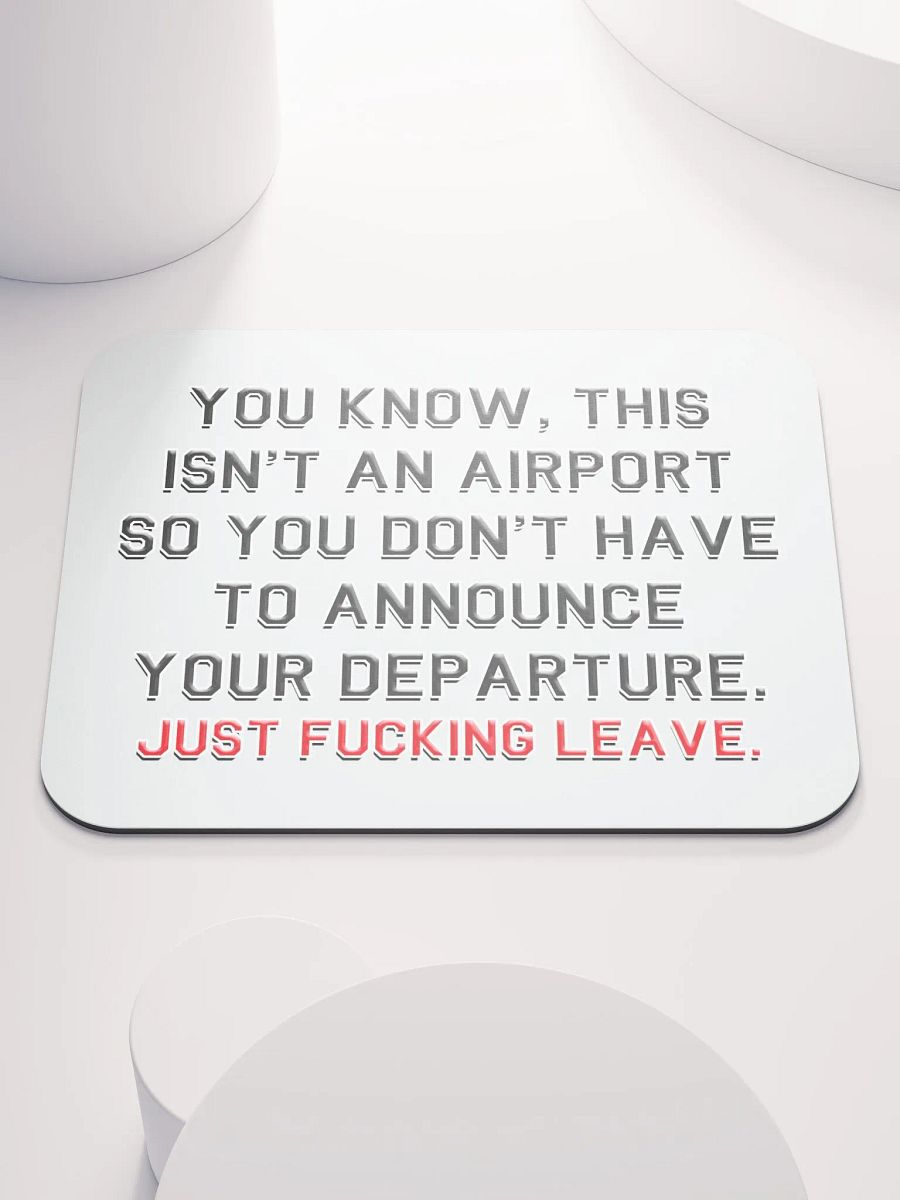 Departure - Mouse Pad product image (6)