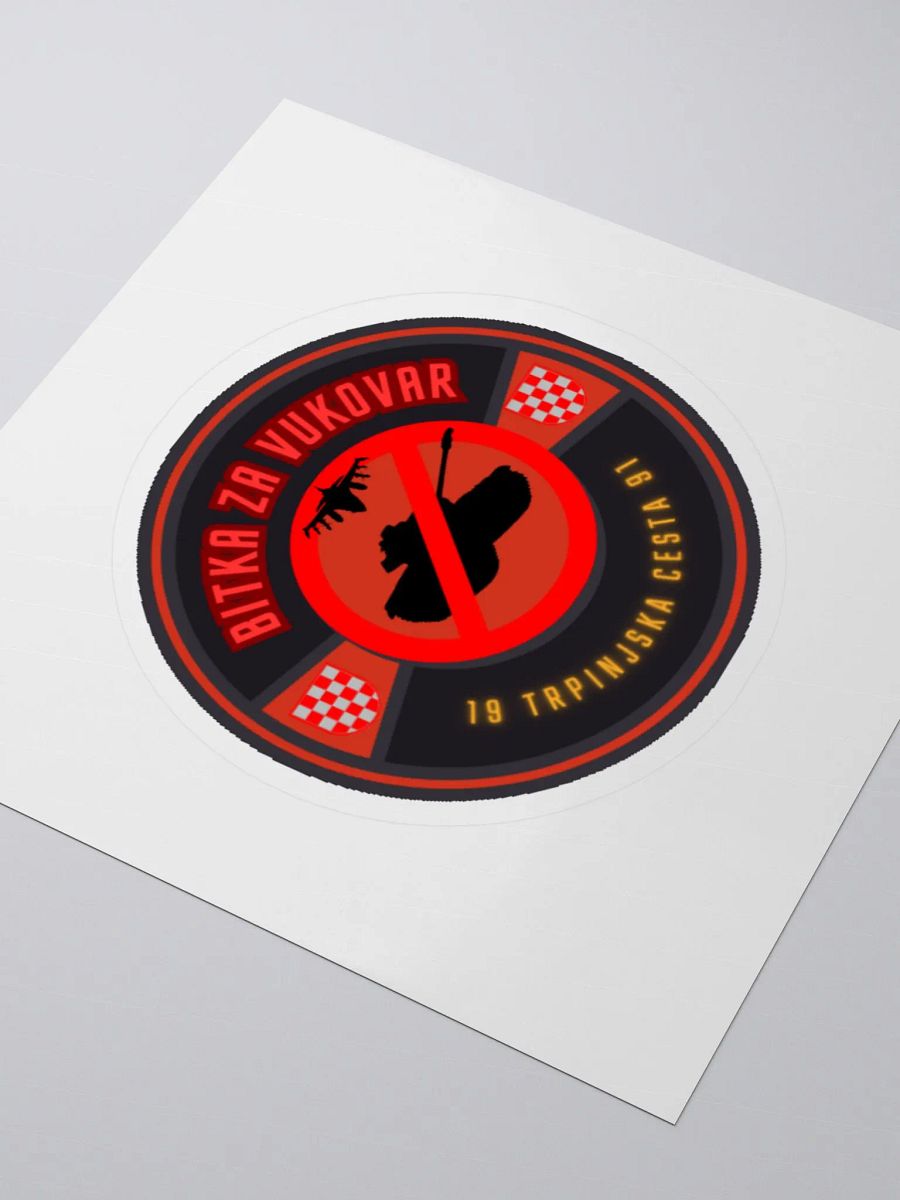 Vukovar Prohibition Tank Stickers product image (3)