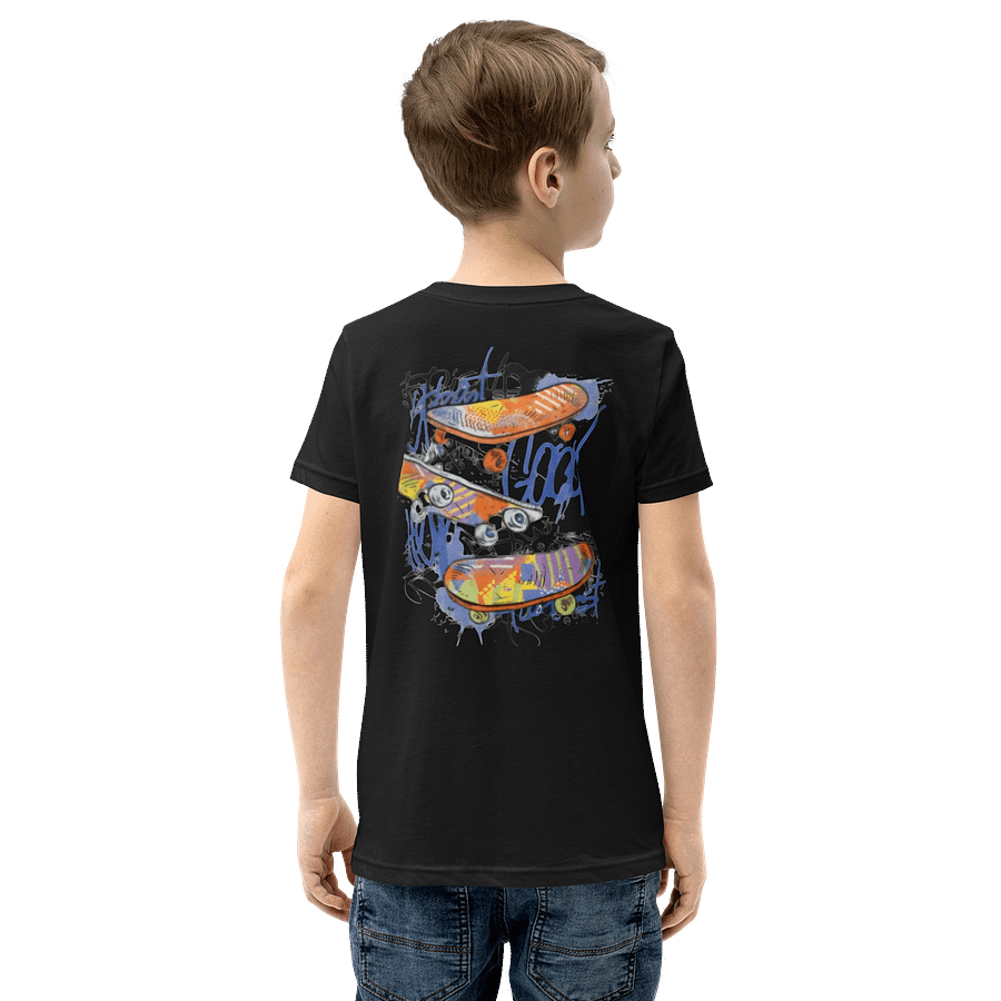 Youth Short Sleeve T-Shirt Skateboard Graphic product image (5)