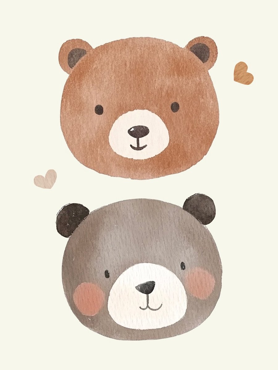 Bear Faces - Clipart product image (3)