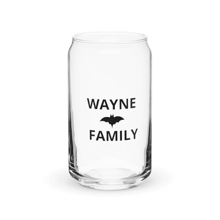 Wayne Family Drinking Glass product image (1)