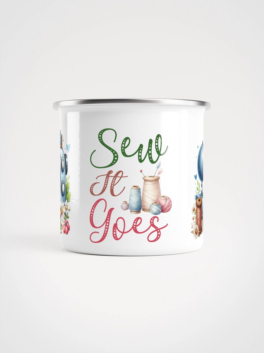 Sew It Goes Enamel Adventure Mug product image (2)
