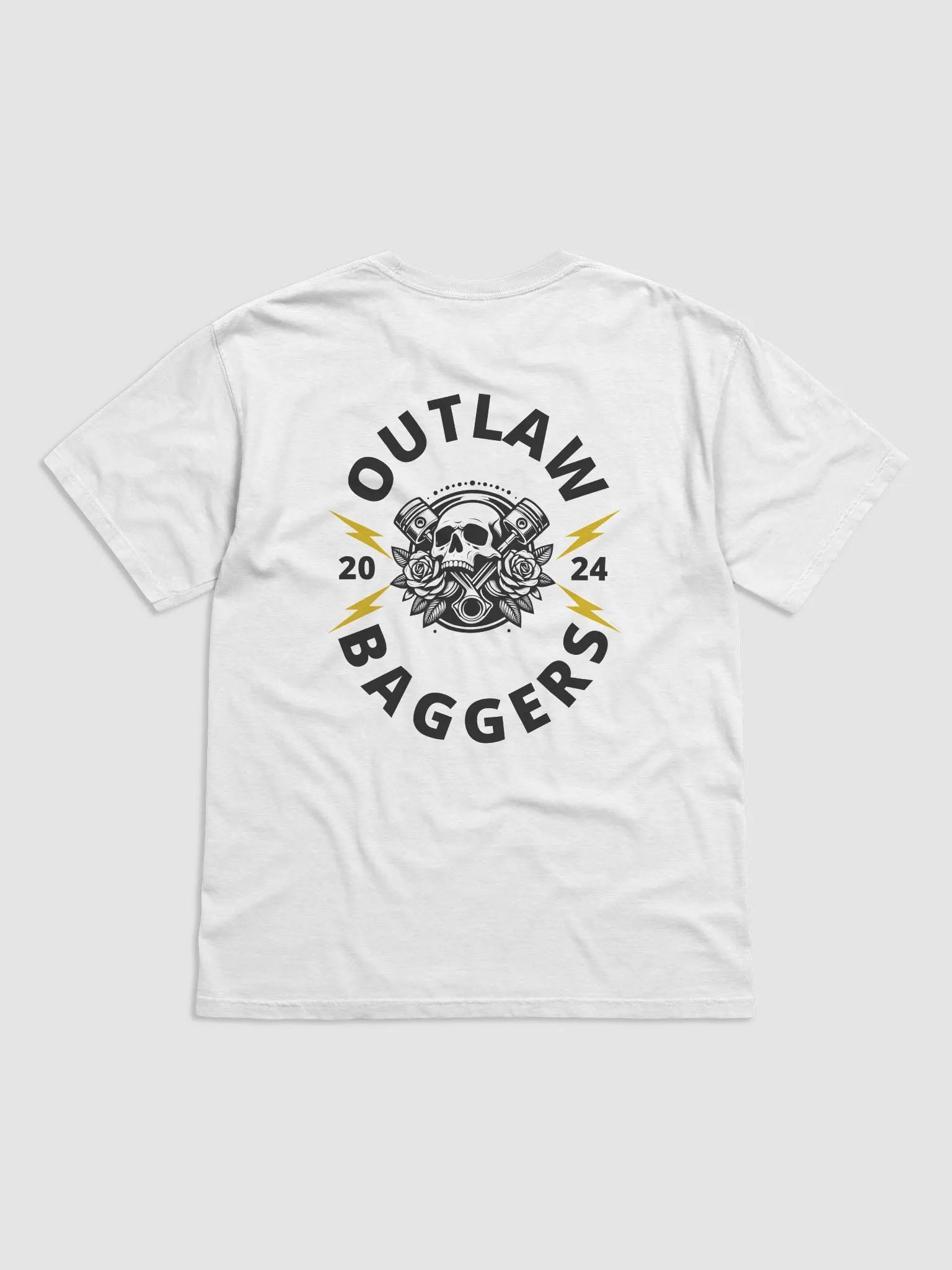 Outlaw Baggers Piston Tee product image (3)