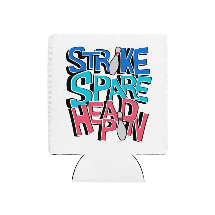 Strike Spare Headpin Bowling Can Cooler product image (2)