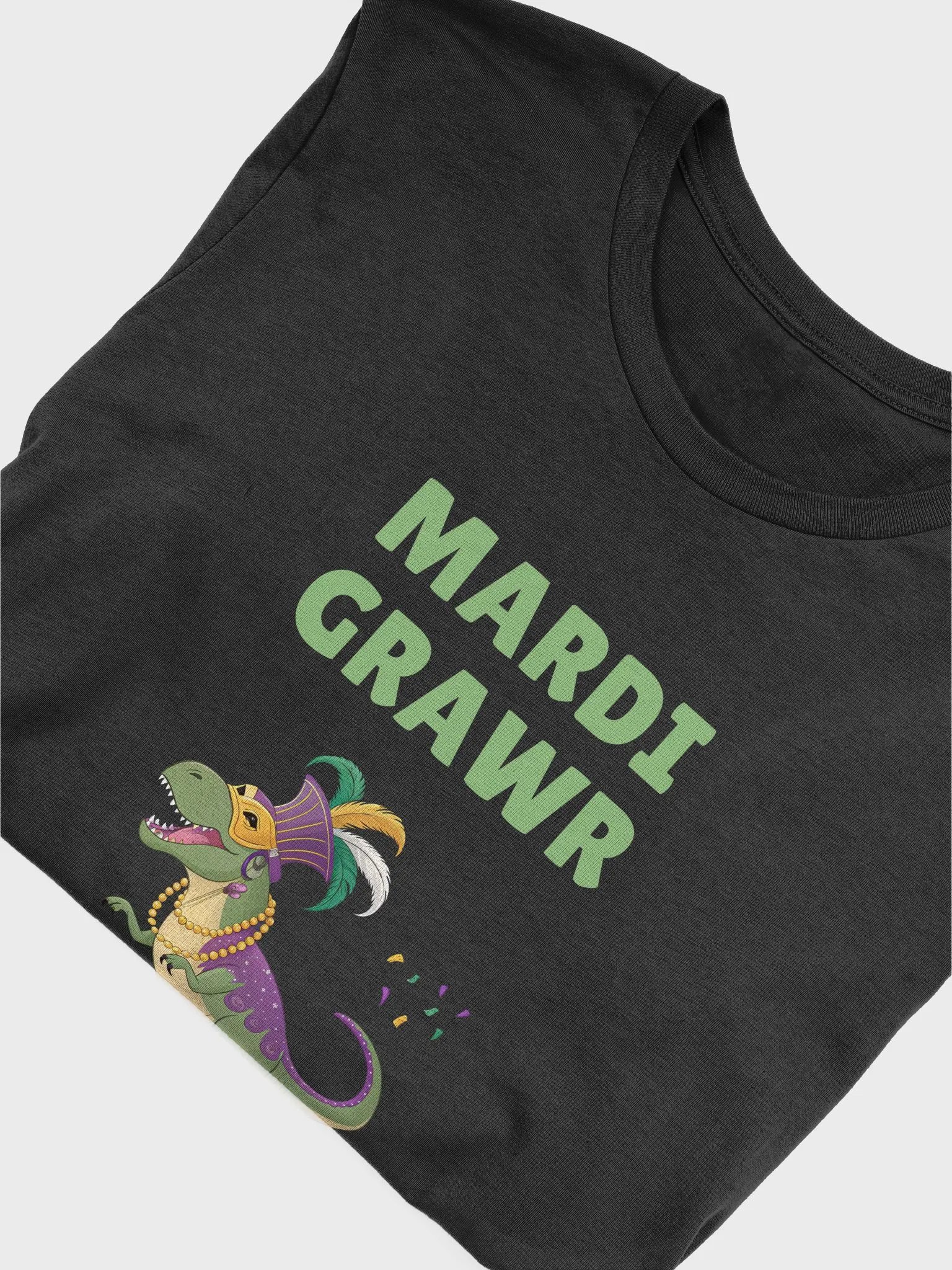 Mardi Grawr T-Rex Dinosaur Unisex Tee product image (5)