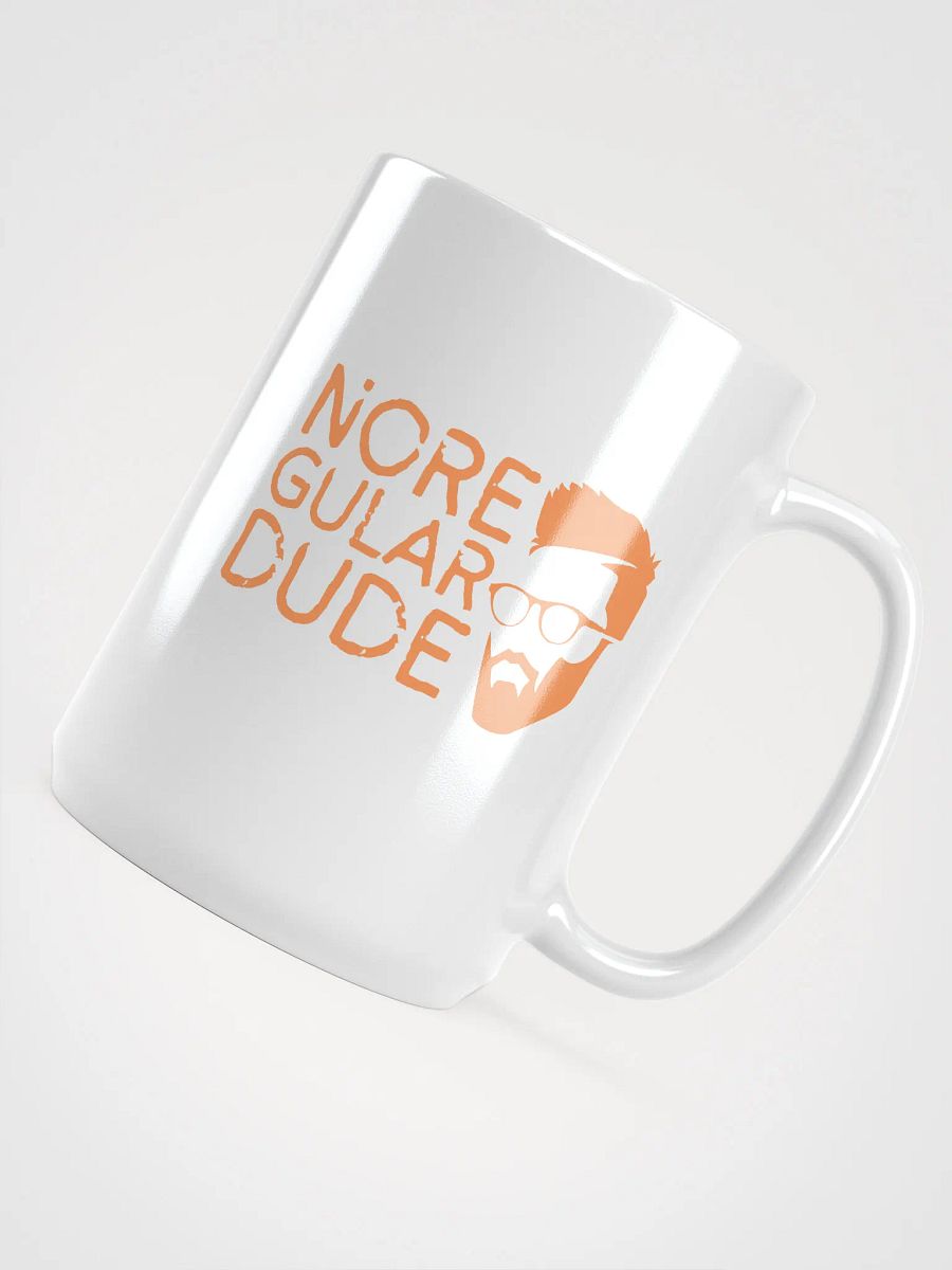 NOREGULAR DUDE White Glossy Mug product image (4)