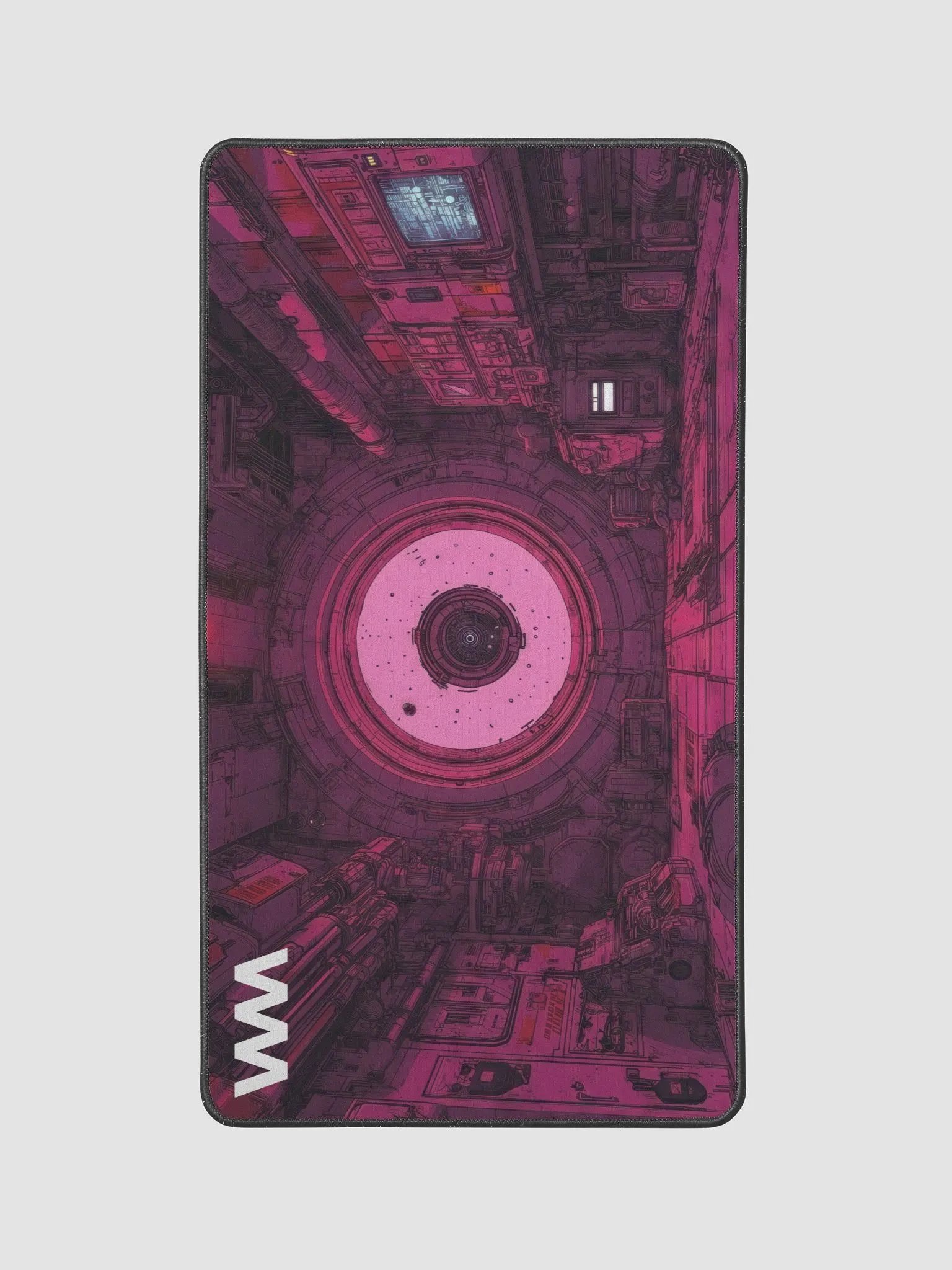 Neon Portal Desk Mat // 12” x 22” product image (1)