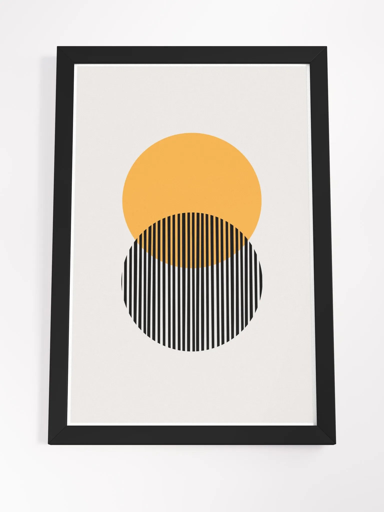 Harmony in Contrast Framed Poster product image (23)