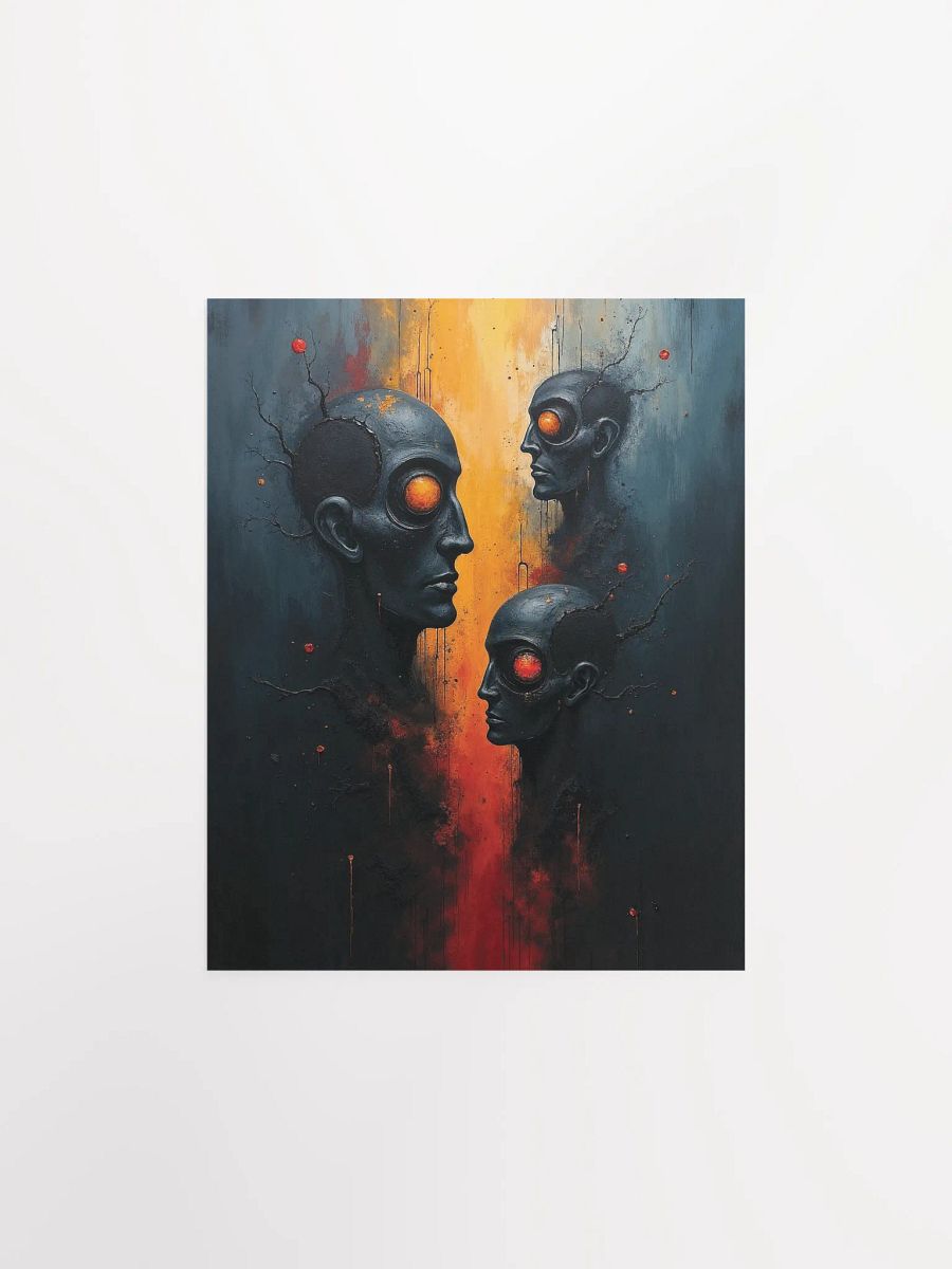 Ethereal Glowing Eyes Poster product image (4)