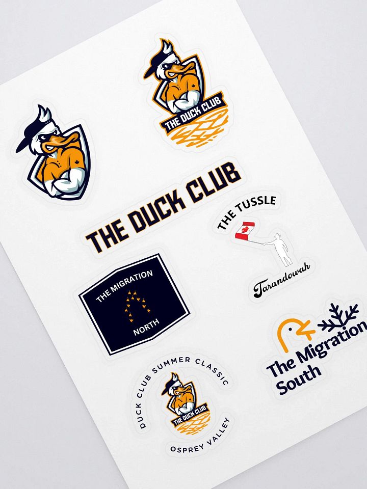 Duck Club Sticker Sheet product image (1)