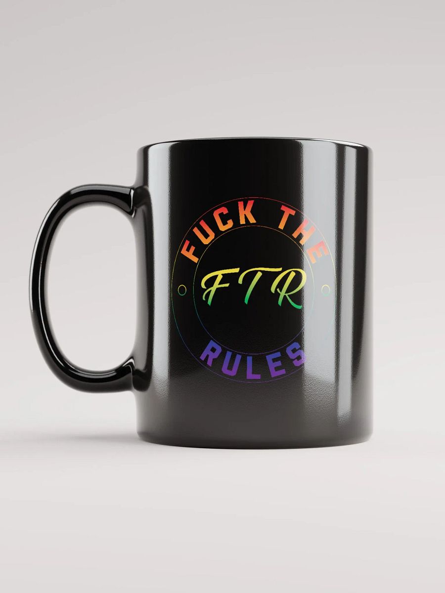 FTR Black Mug Rainbow Light product image (3)