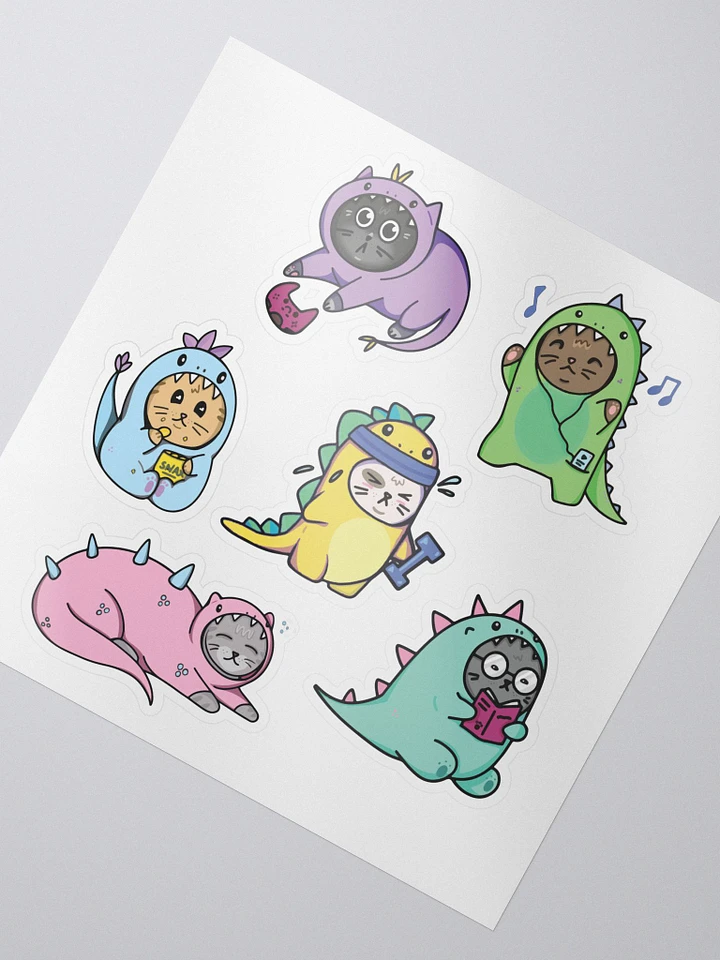 Self Care Kitties Sticker Sheet product image (1)