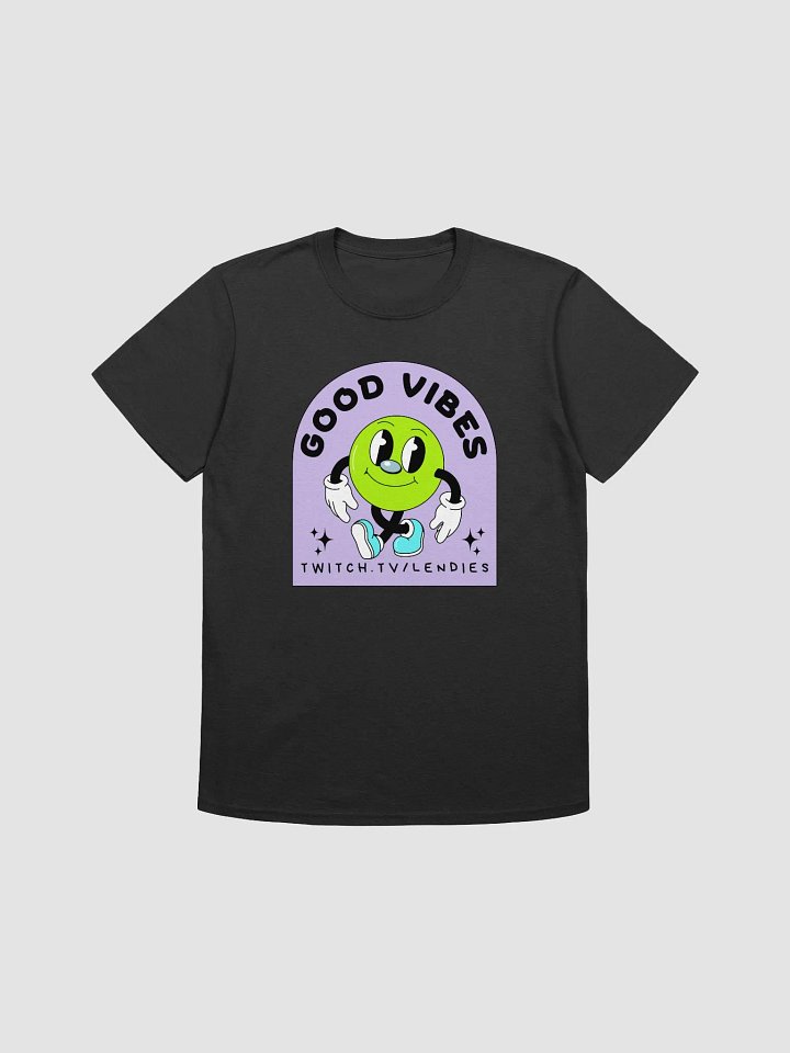 Good Vibes Soft Unisex T Shirt Green product image (1)