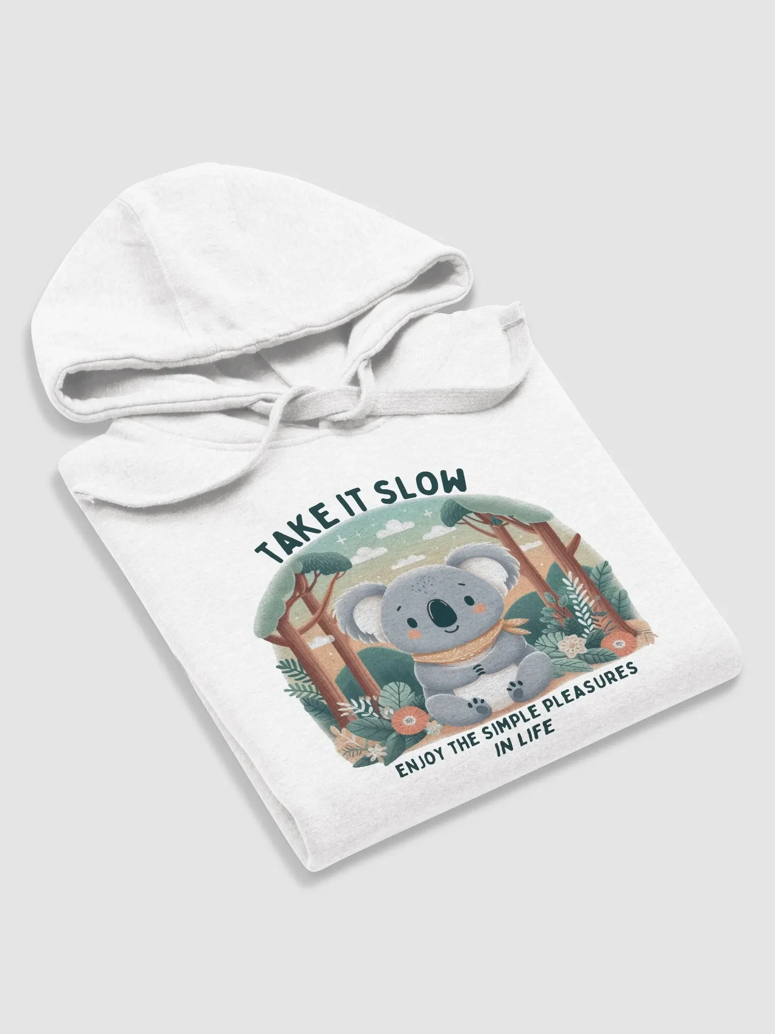 Take It Slow: Embrace Simplicity Hoodie product image (5)