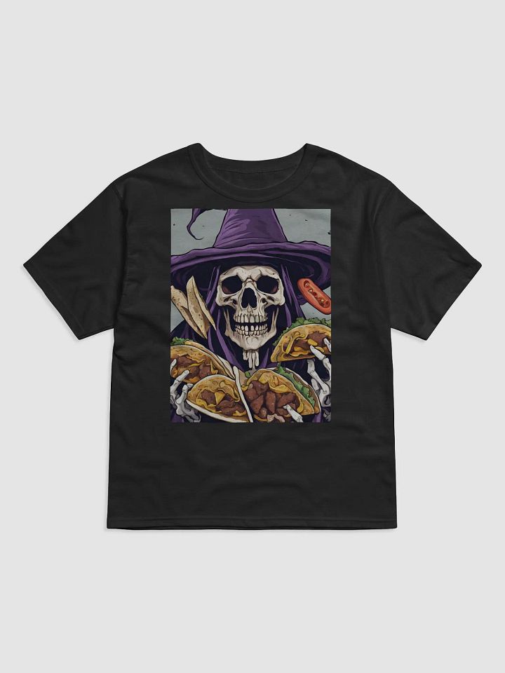 Witchy Taco Fiesta Skeleton T-Shirt product image (1)