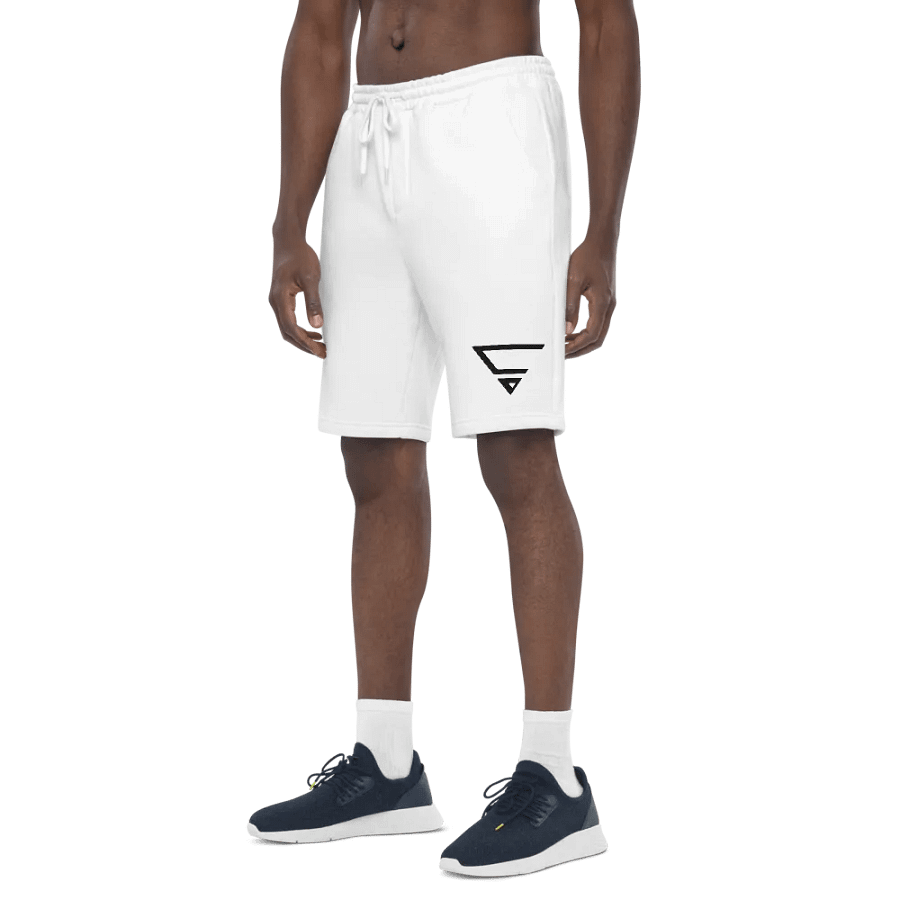 CraytoX Fleece Shorts - White product image (9)