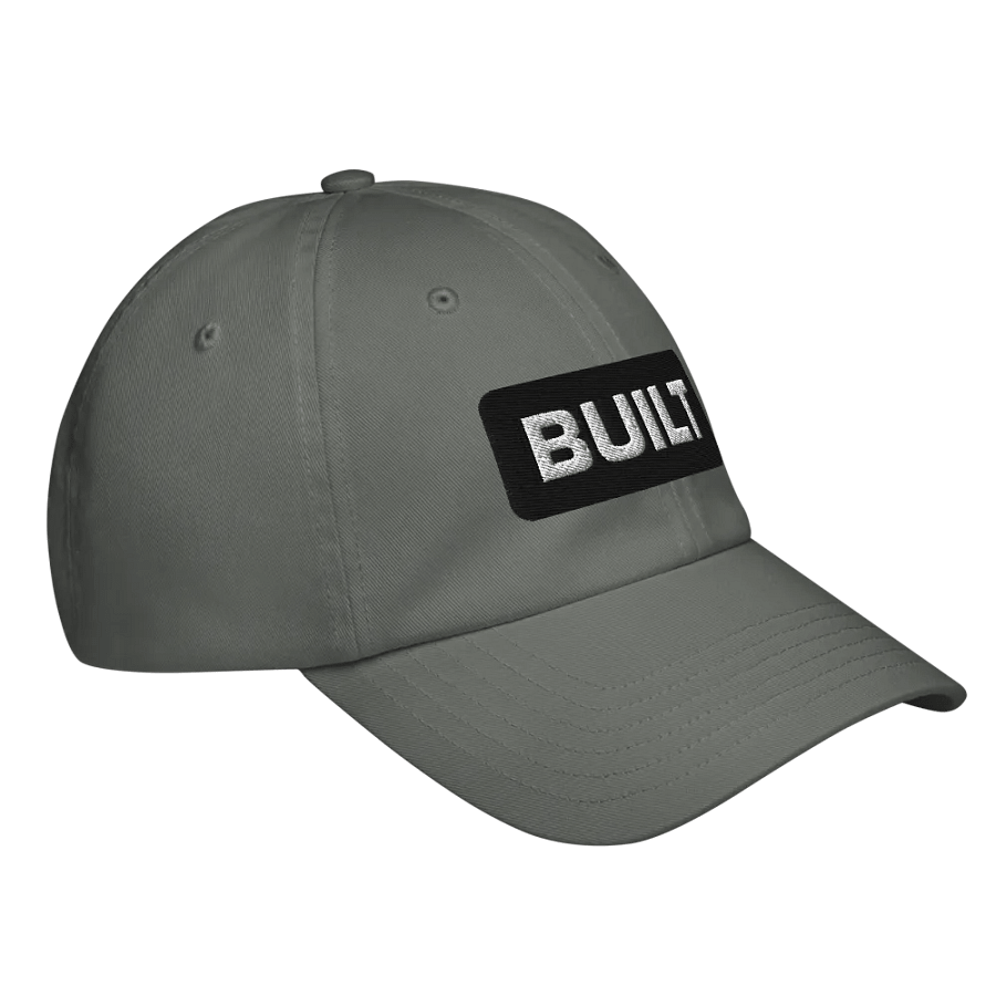 Grey Built Baseball Hat product image (3)