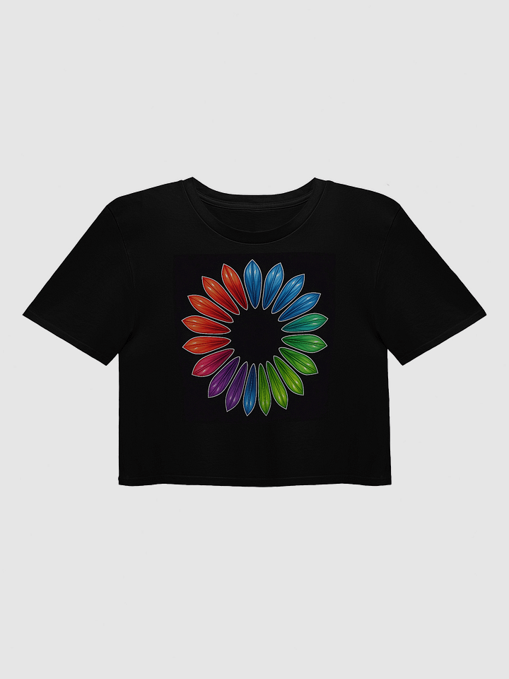 Colorful Petal Power Crop Top product image (1)