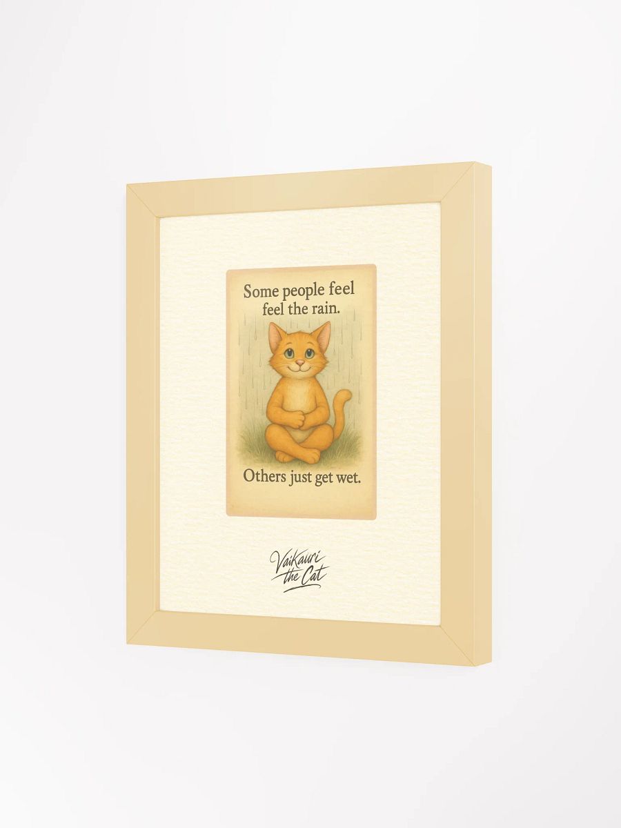 Vaikauri the Cat Wisdom Artprint product image (6)