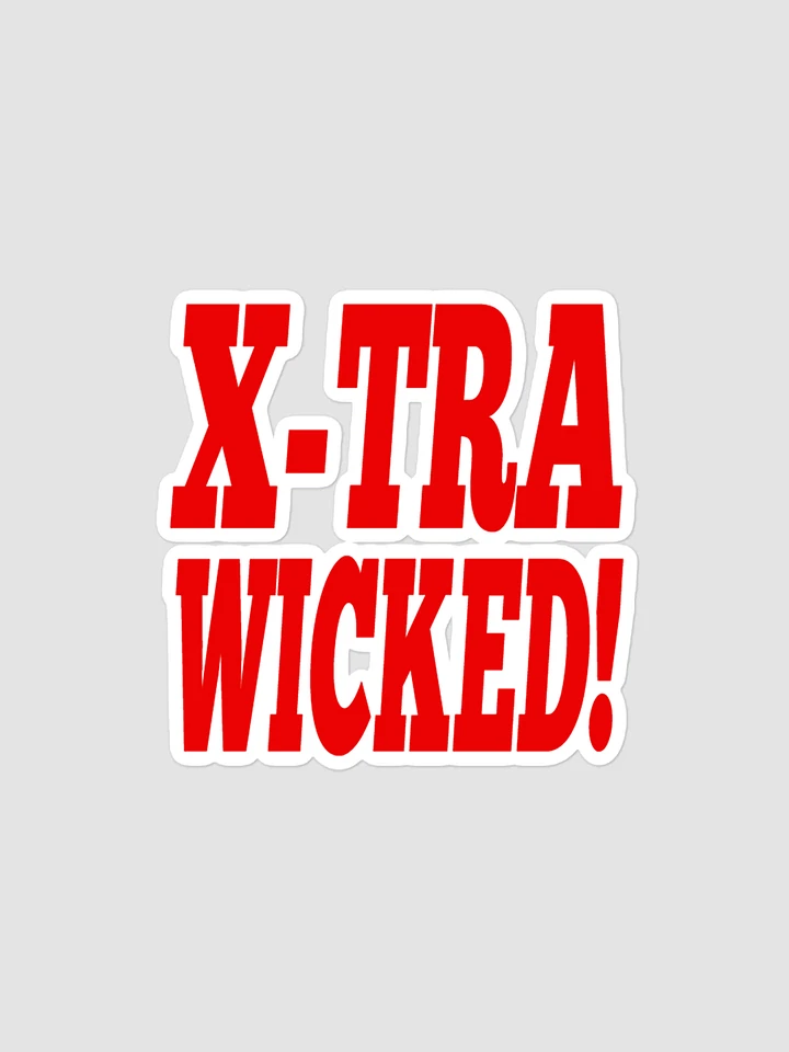 Kiss-Cut Sticker | Extra-Wicked! product image (2)