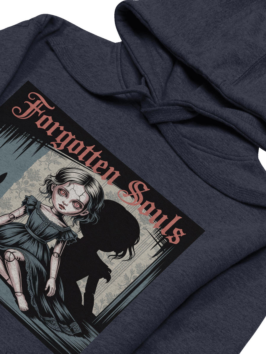 Midnight Veil Designs Gothic 'Forgotten Souls' Unisex Premium Hoodie - Black & More Colours product image (3)