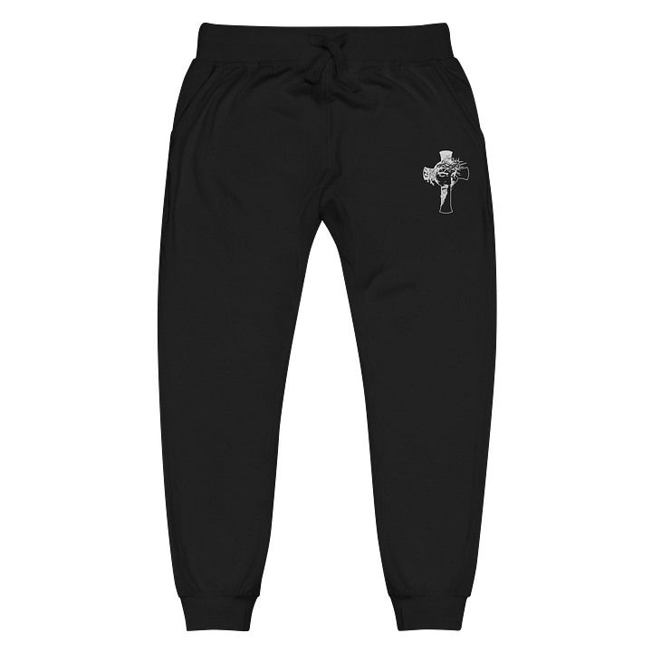 4evercross - Jesus Cross Embroidered Premium Joggers product image (1)