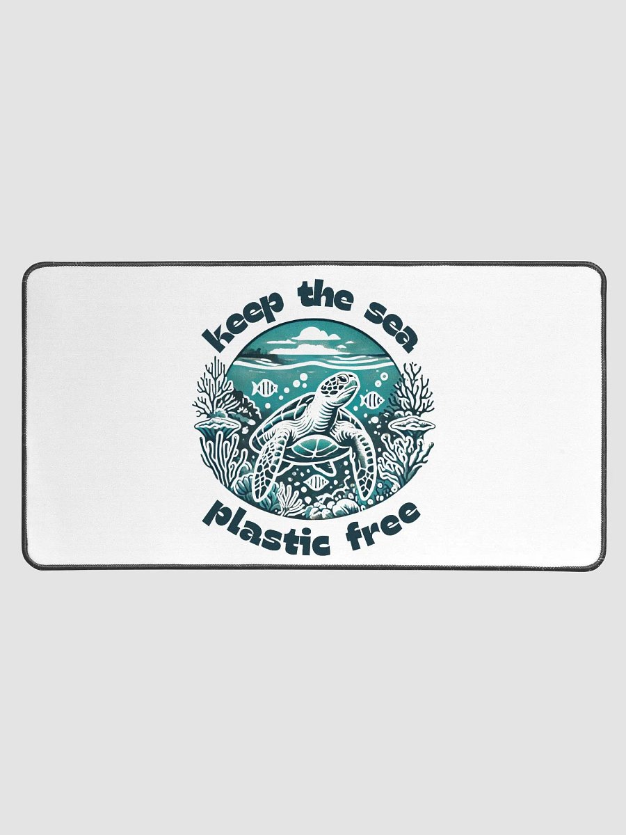 keep the sea plastic free Desk Mat product image (1)