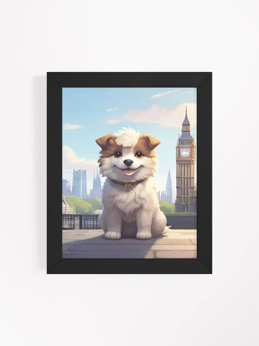 Puppy Love in London Framed Poster product image (118)