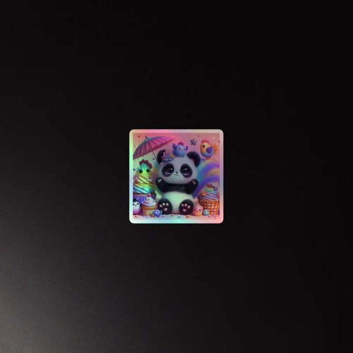 Cute Panda Sticker product image (4)