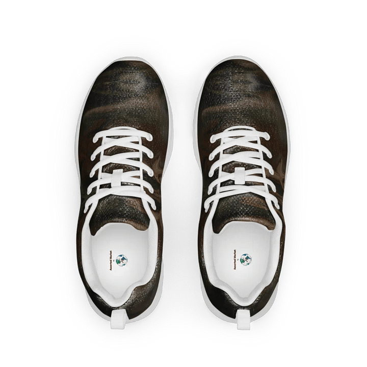 Earth Wave Camouflage Pattern Men's Athletic Shoes product image (1)