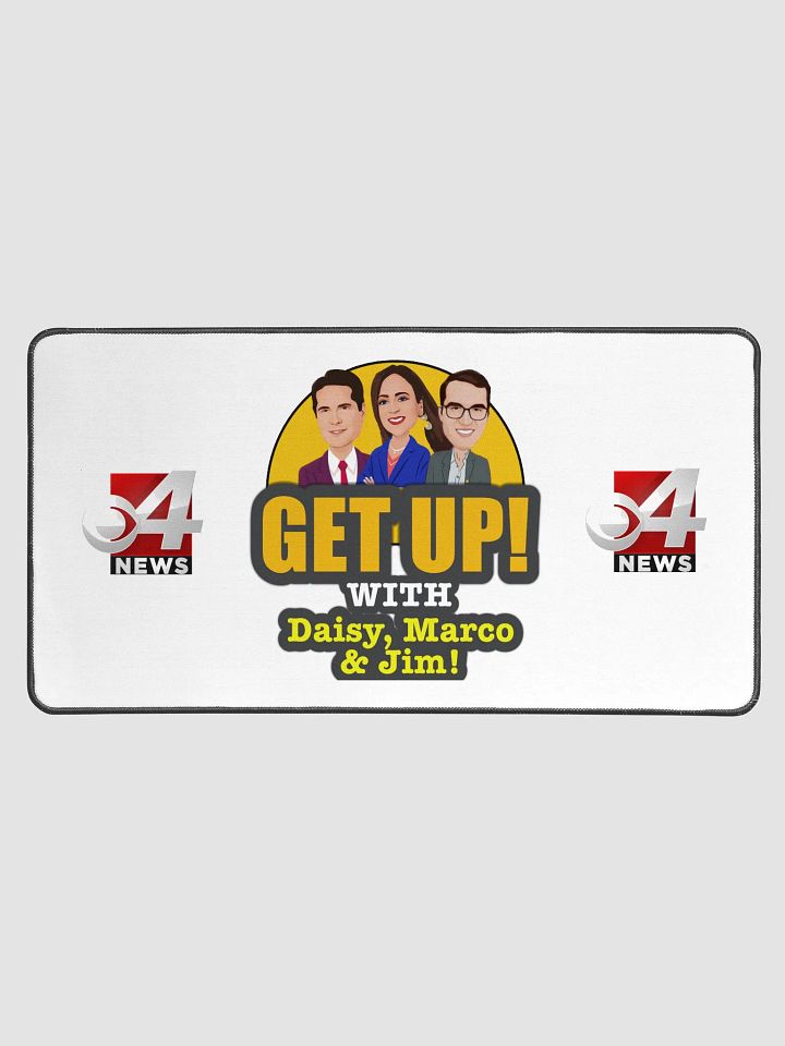 Get Up! With Daisy, Marco & Jim Desk Mat product image (1)