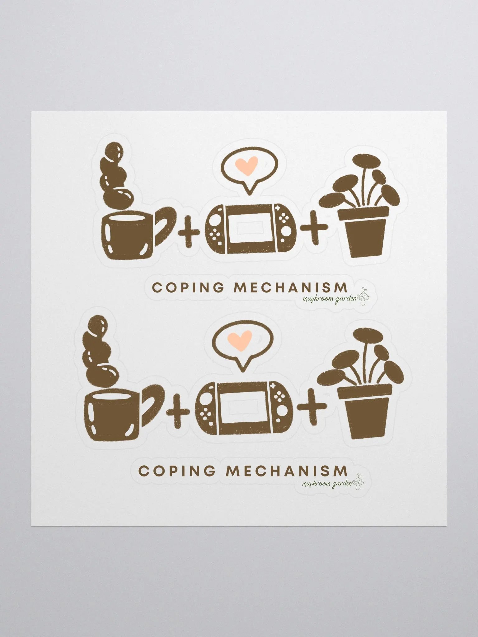 COPING MECHANISM STICKER product image (2)