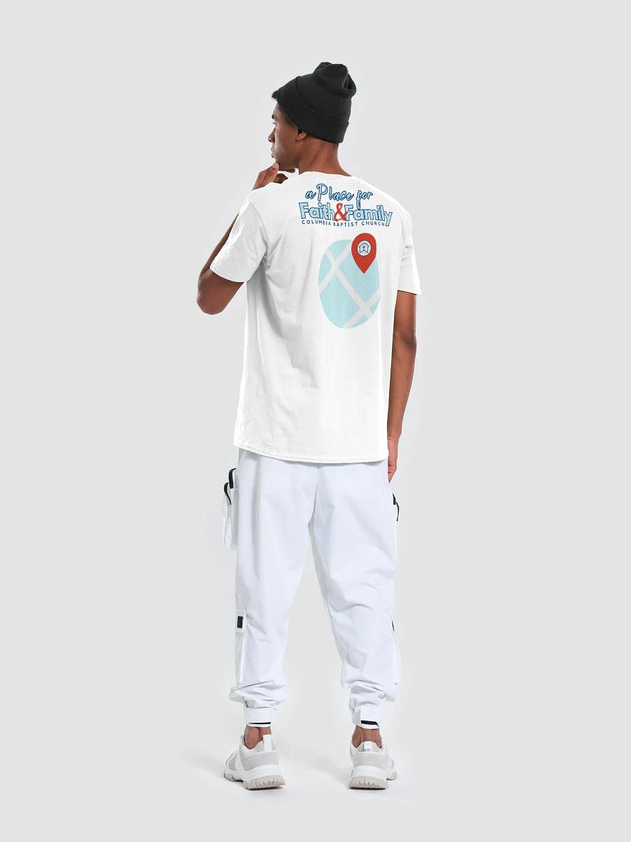 A Place for Faith & Family, With Marker on front. Basic Tee product image (58)