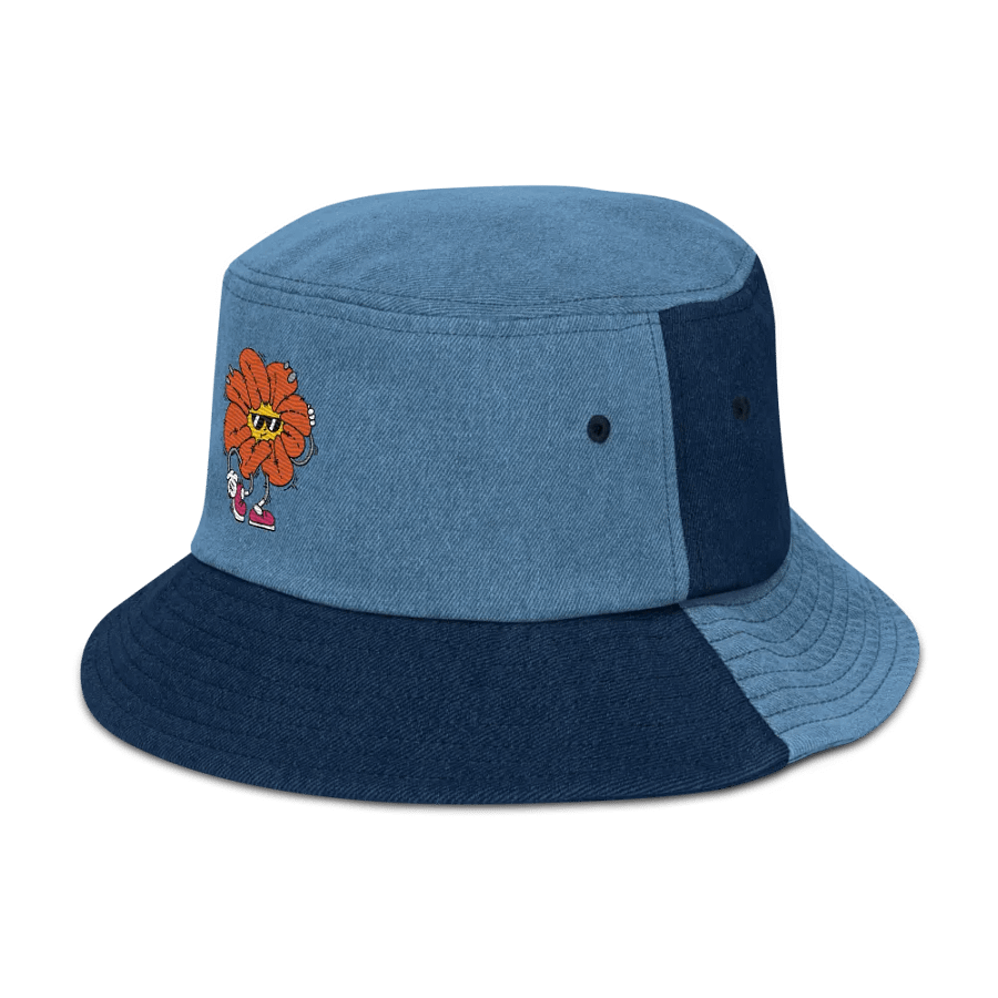 Sunflower Dude Denim Bucket Hat product image (5)