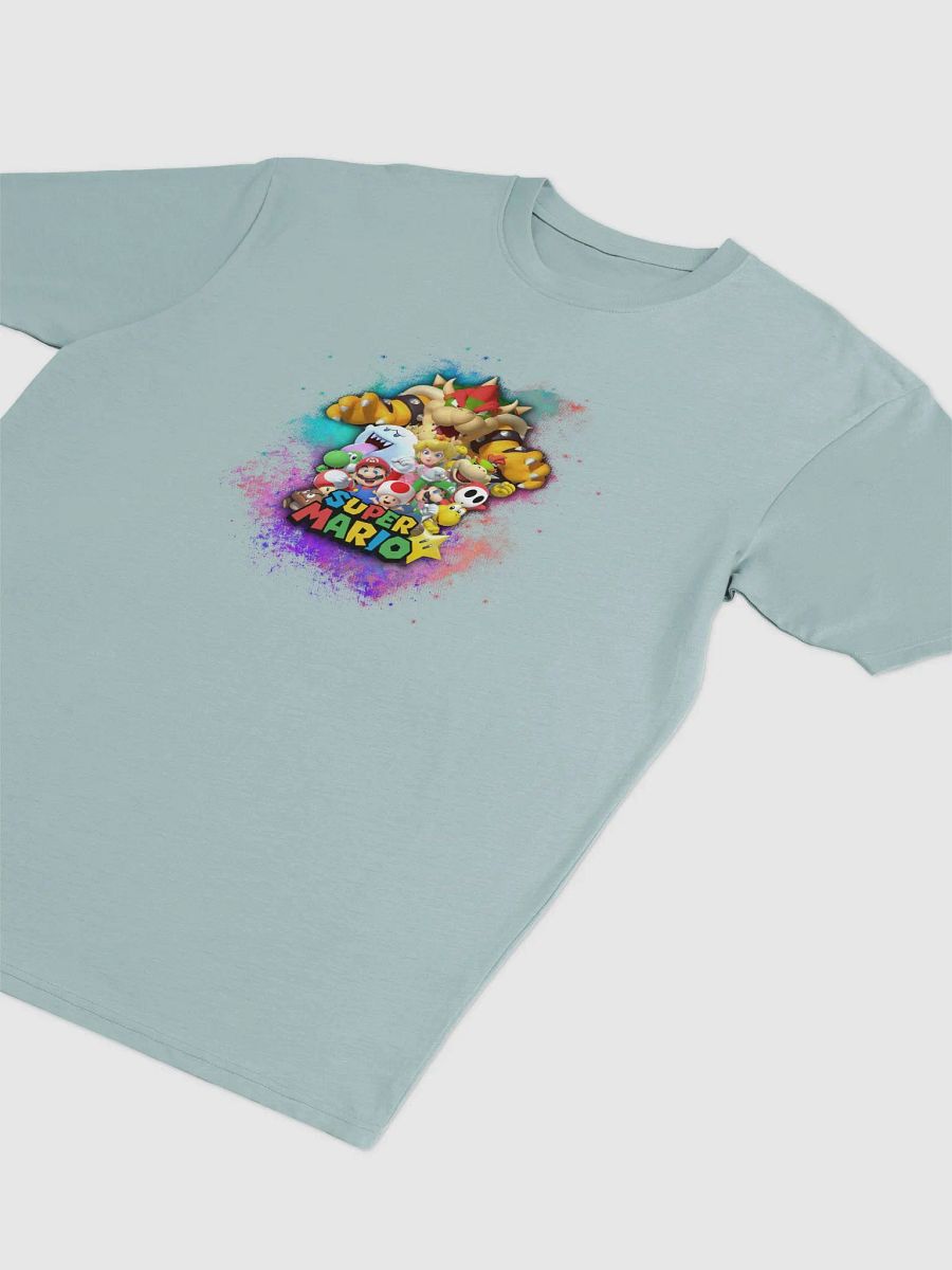 Mario Collage Galaxy - Cotton Heritage Men's Premium Heavyweight Tee product image (16)