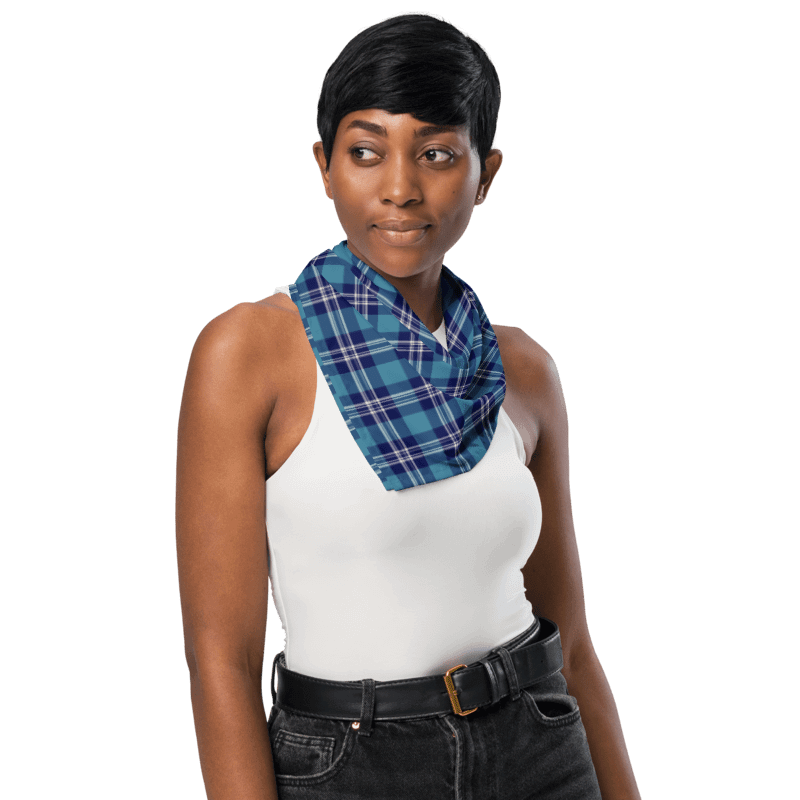 St Andrews Tartan Bandana product image (3)