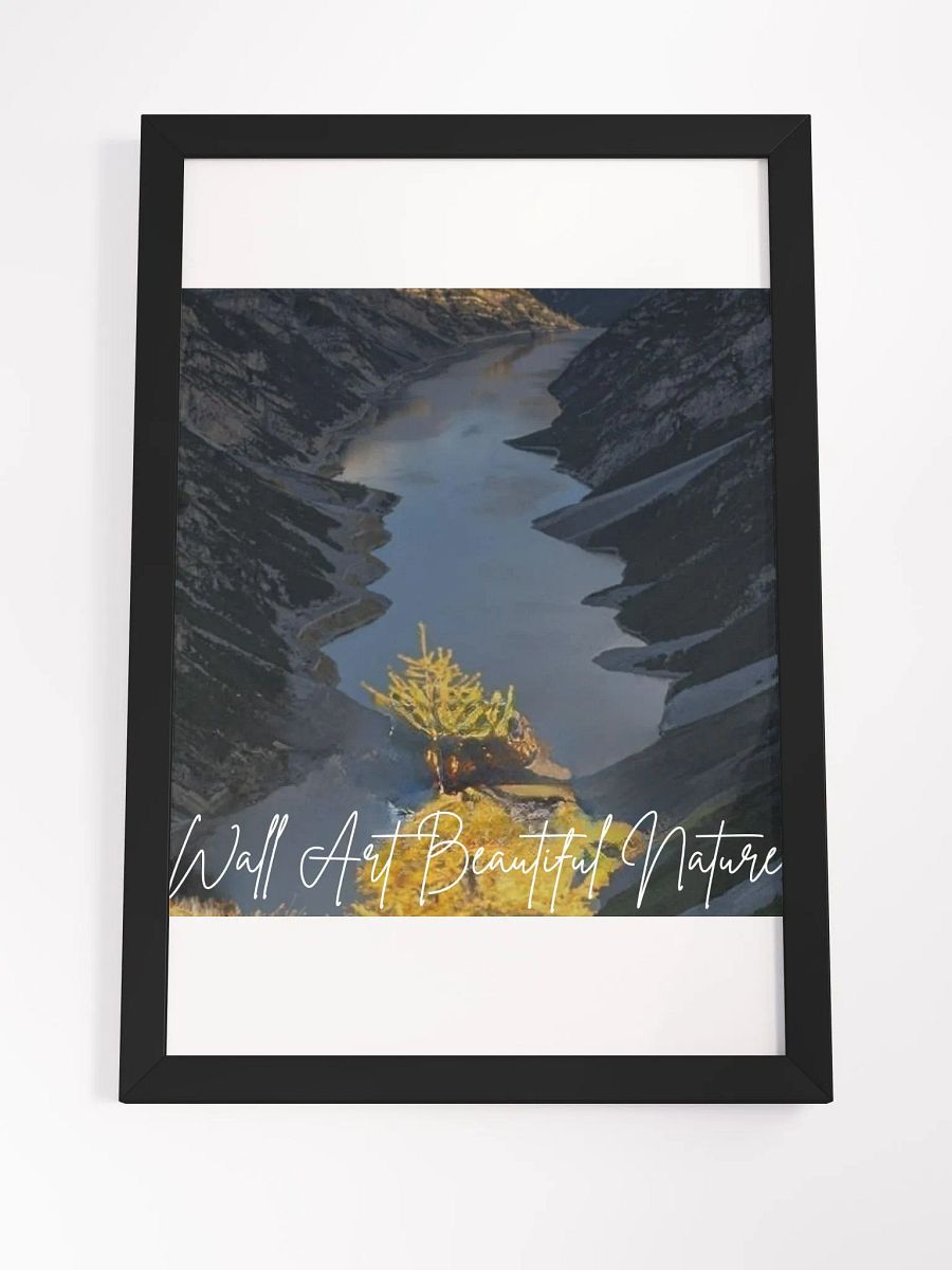 Nature View Framed High-Quality Matte Poster (in) product image (4)