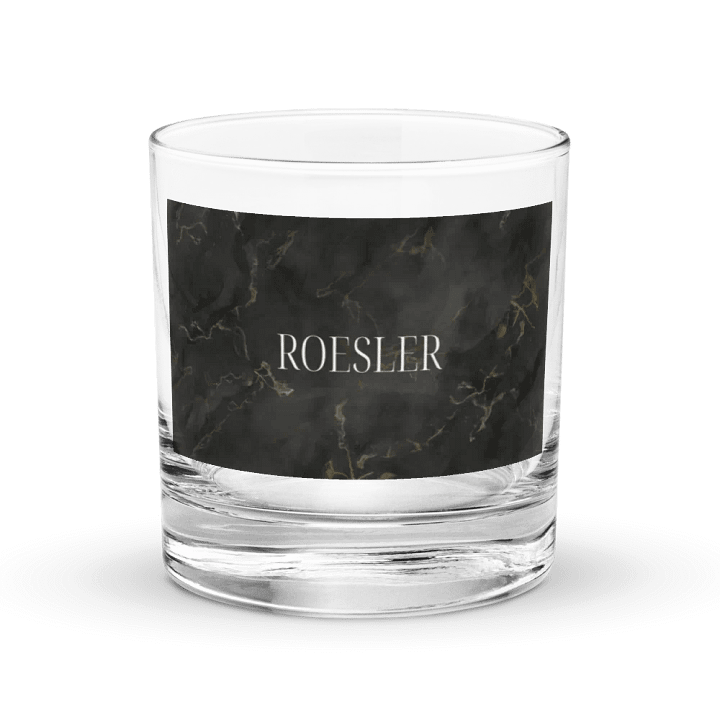 Marbled Elegance Rocks Glass product image (1)