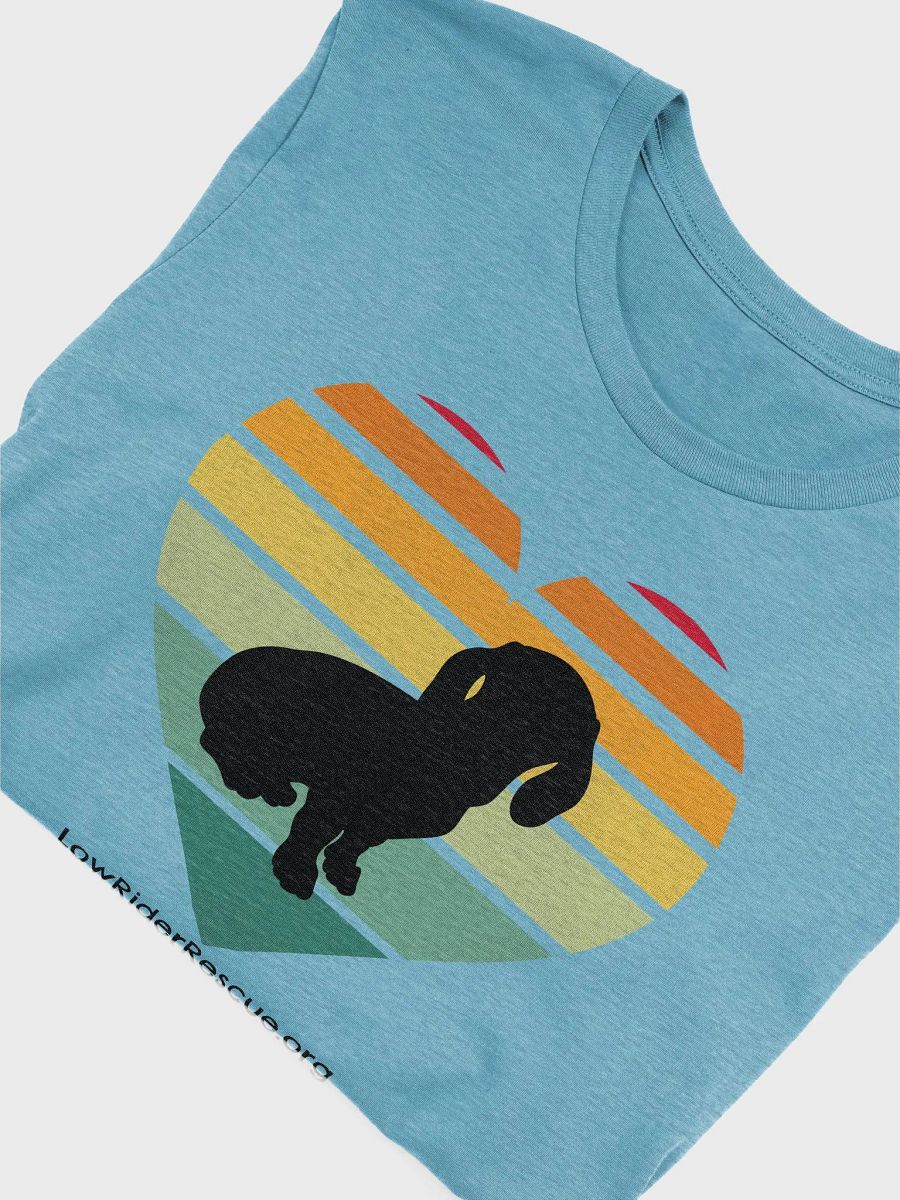 Dachshund Sunset Heart - supersoft unisex t product image (60)