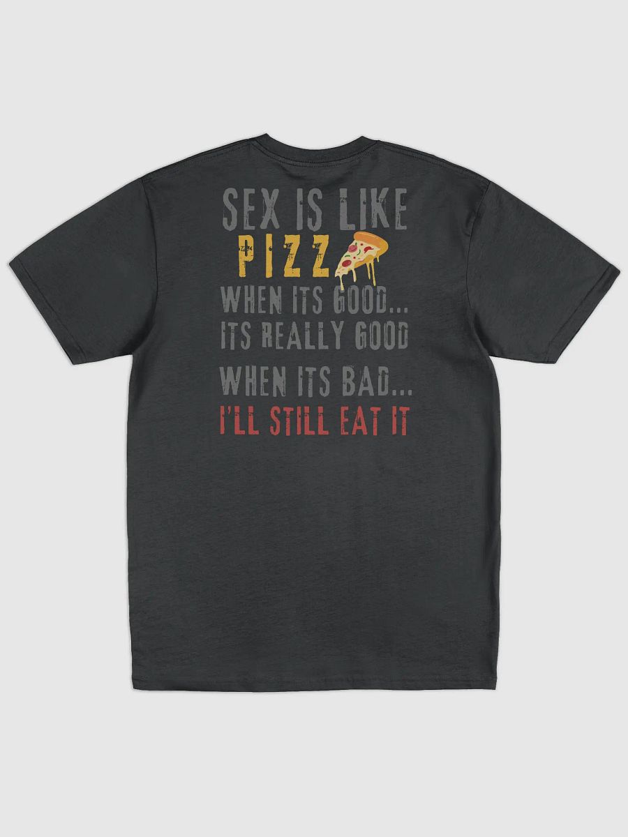 Sex and pizza T-shirt product image (2)