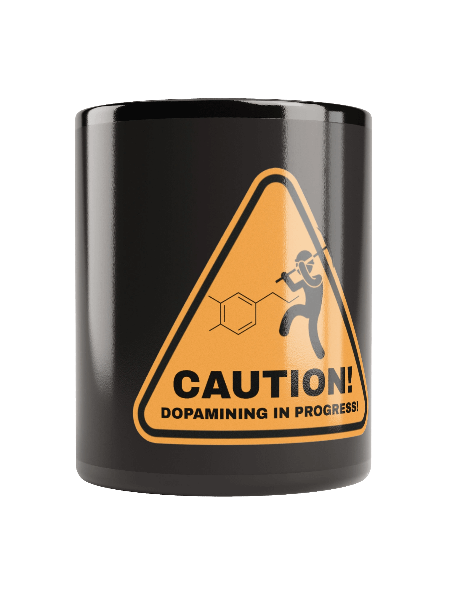 Dopamining Mug: Fuel Your Focus (Black) product image (1)