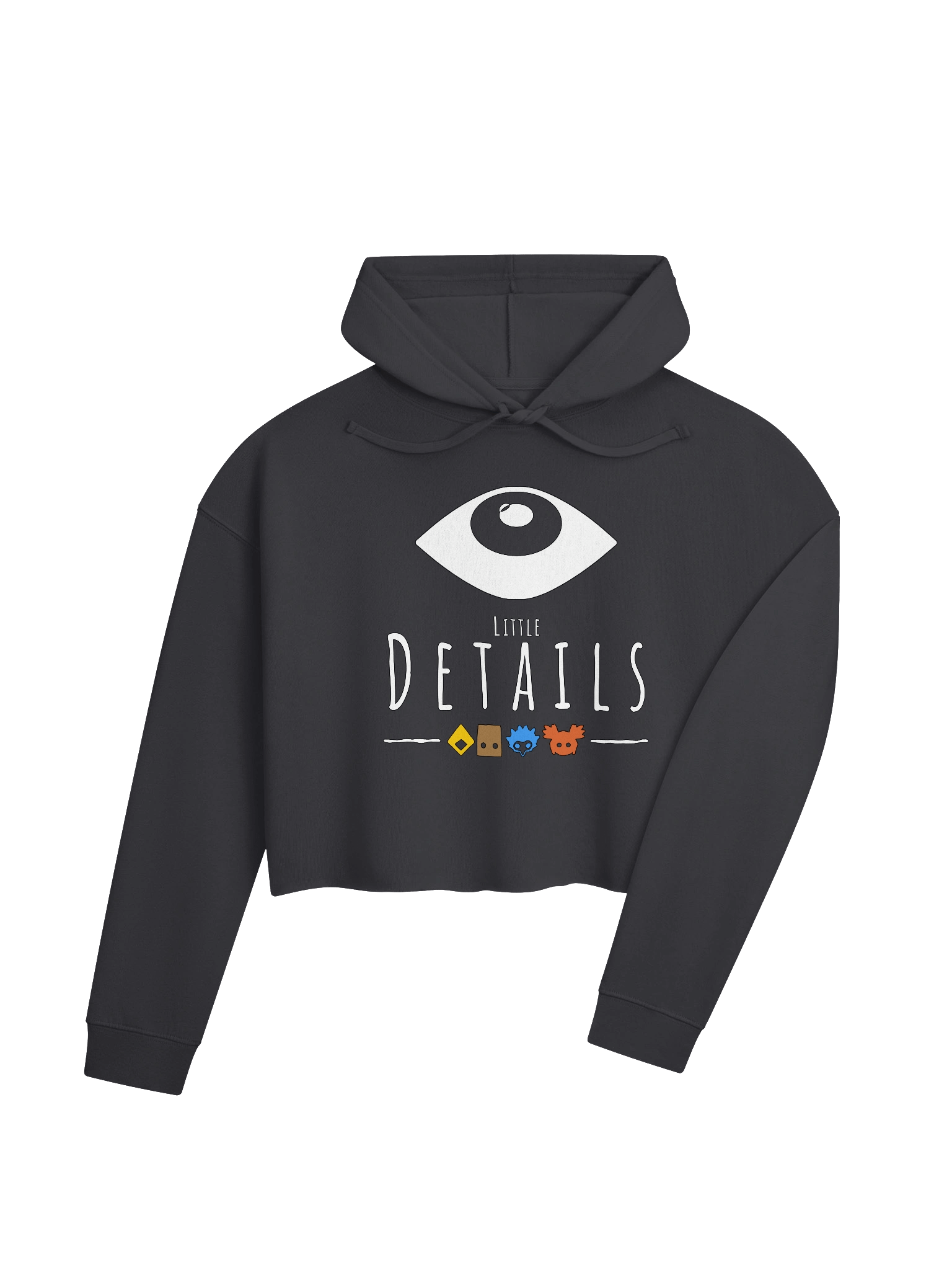 Little Details - Independent Trading Co. Women’s Lightweight Cropped Hoodie product image (23)