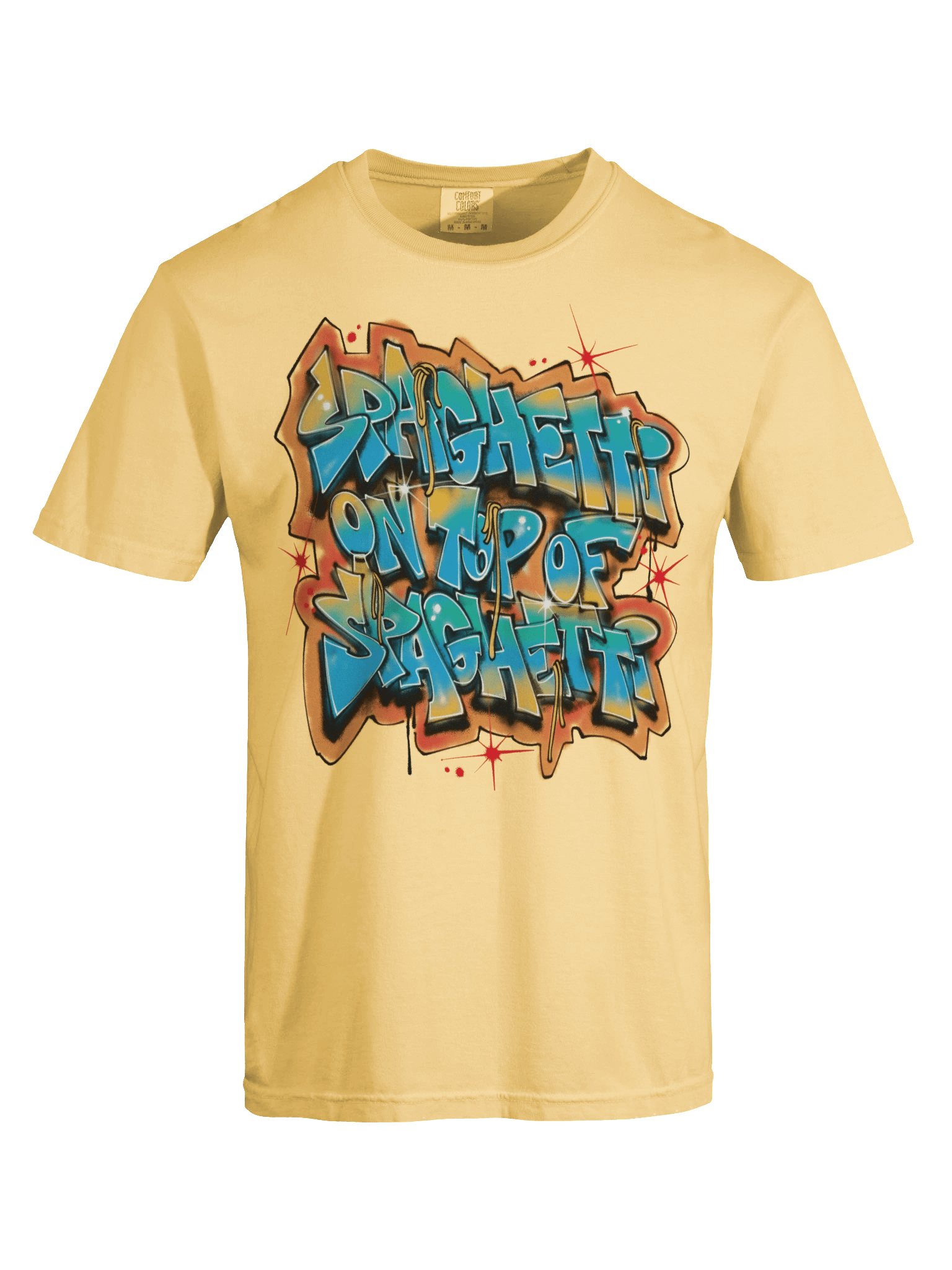 Spaghetti Graffiti Tee (Unisex) product image (27)