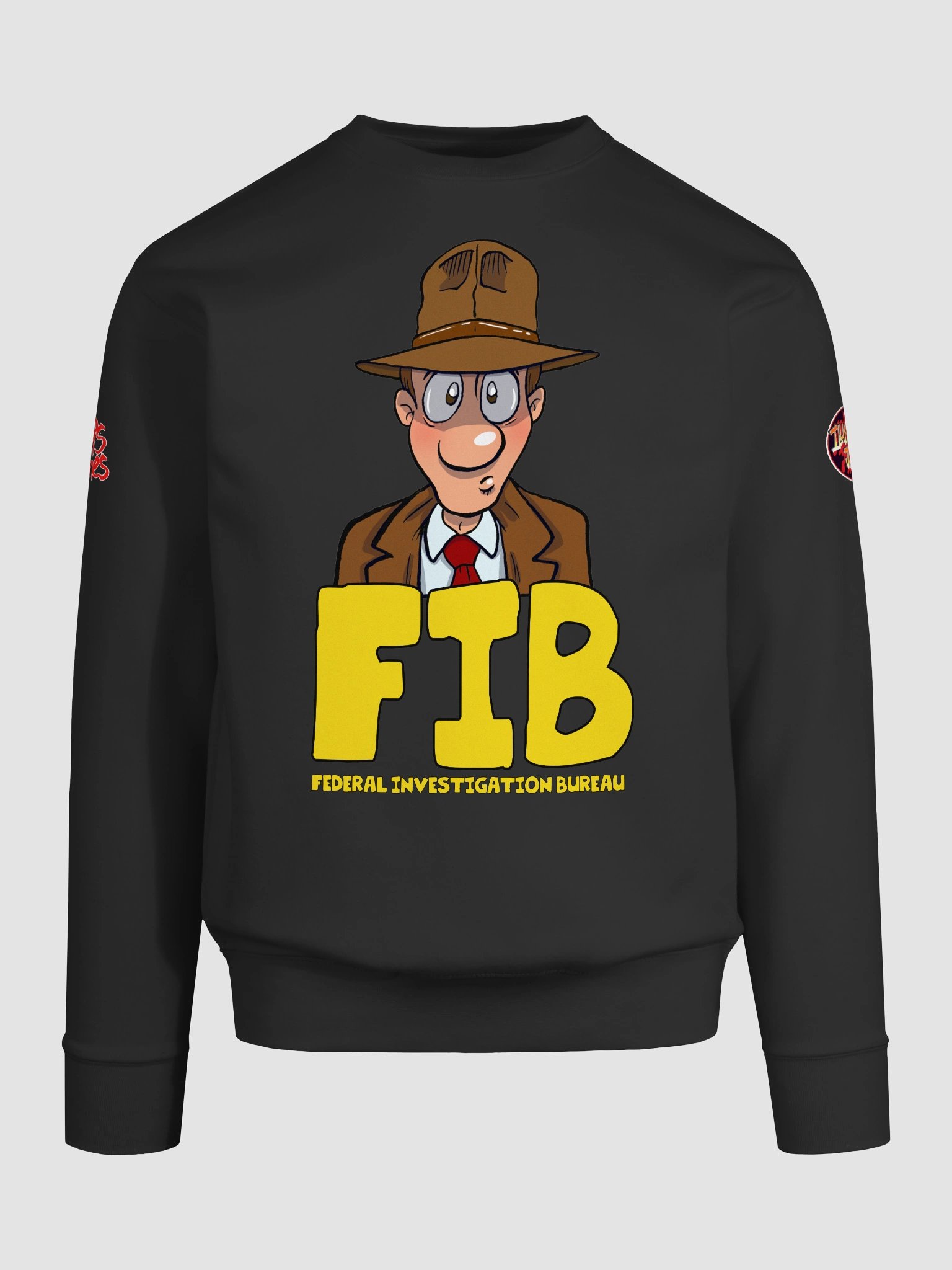 FIB FEDERAL INVESTIGATION BUREAU deluxe sweatshirt product image (65)