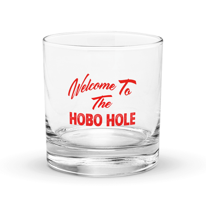 HOBO HOLE Rocks Glass product image (1)