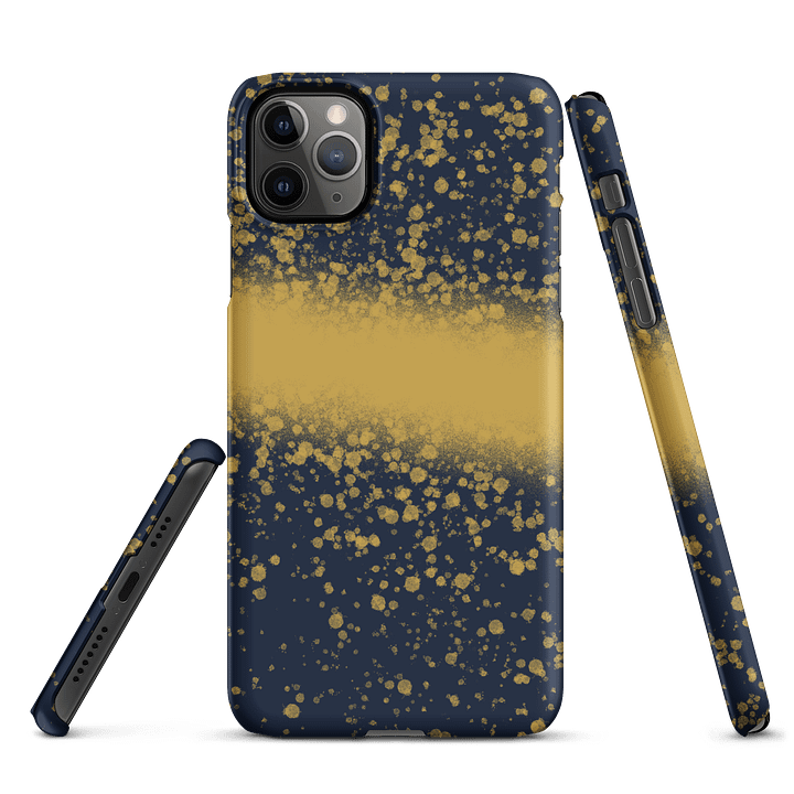 Gold Splatter iPhone Case product image (3)