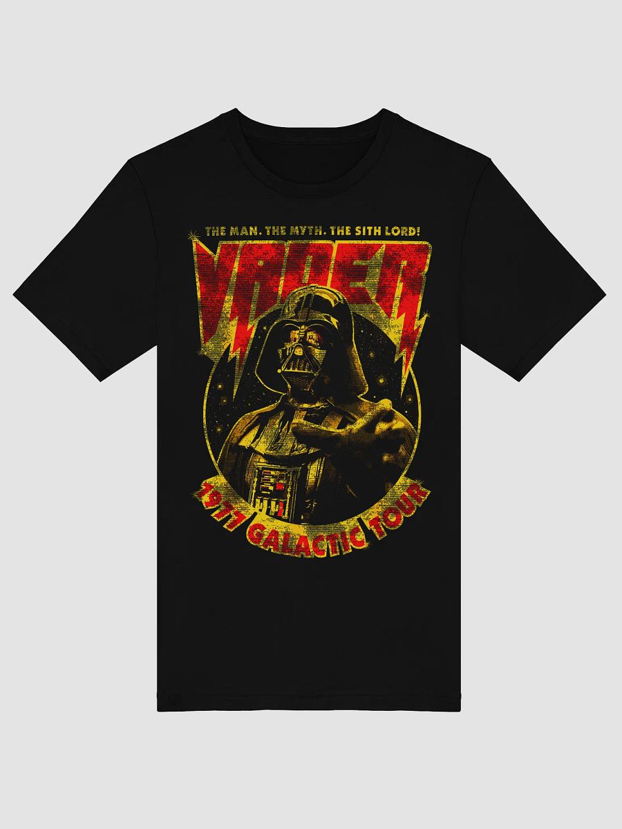 Star Wars Darth Vader 1977 Galactic Tour Poster T-Shirt product image (1)