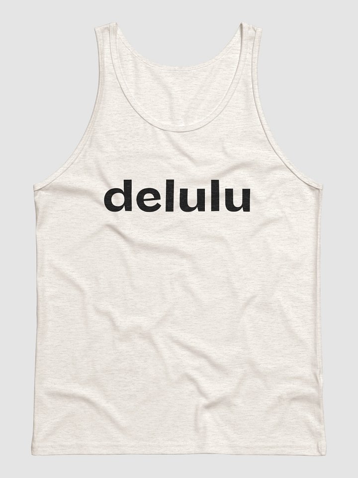 delulu Jersey Tank product image (1)
